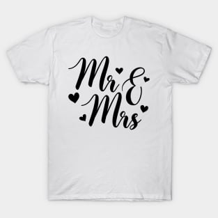 Mr and Mrs T-Shirt